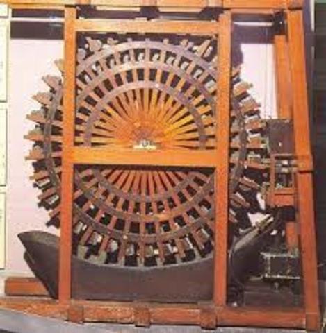 Catells, Sung Invento reloj de agua.