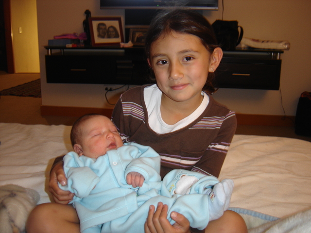 nacimiento de mi hermana
