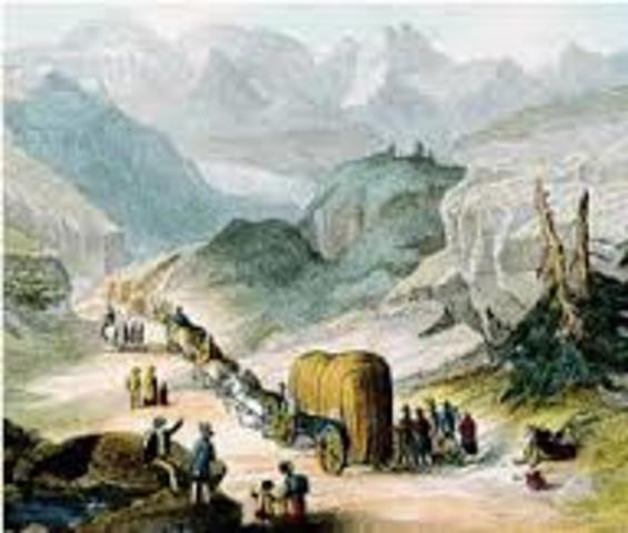 Travelng on the Overland Trail