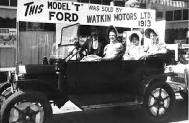 Ford motor company was created