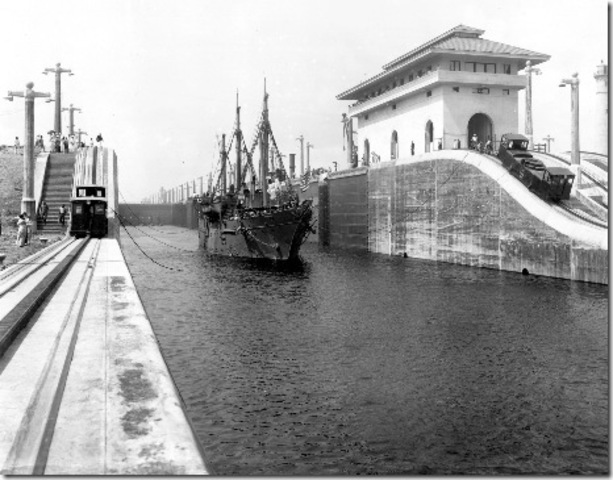 Panama Canal opening