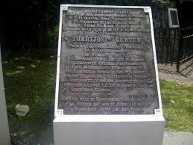 Panama controls the panama Canal