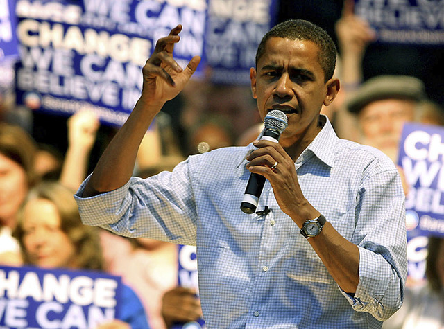 Obama runs for president