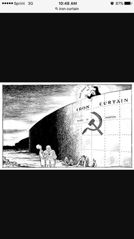 Iron curtain