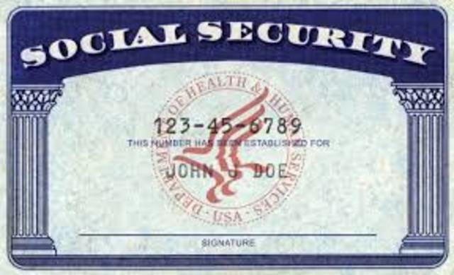Social Security Numbers are created