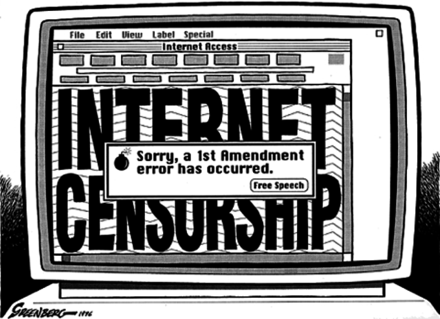 Internet Free Speech- ACLU vs Reno