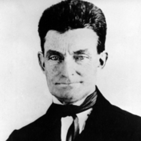 Meets abolitionist John Brown