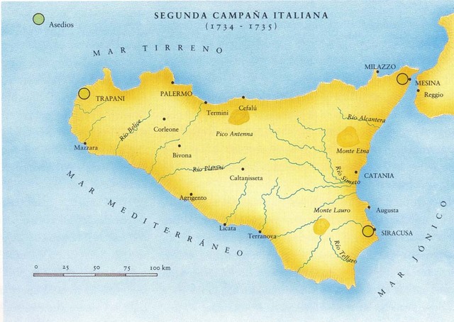 Conquista de Nápoles y Sicilia