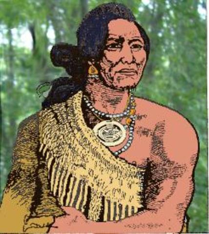 Powhatan takes advantage of "The Starving Time" 1609-1610