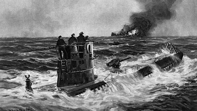 Alemania inicia la guerra submarina
