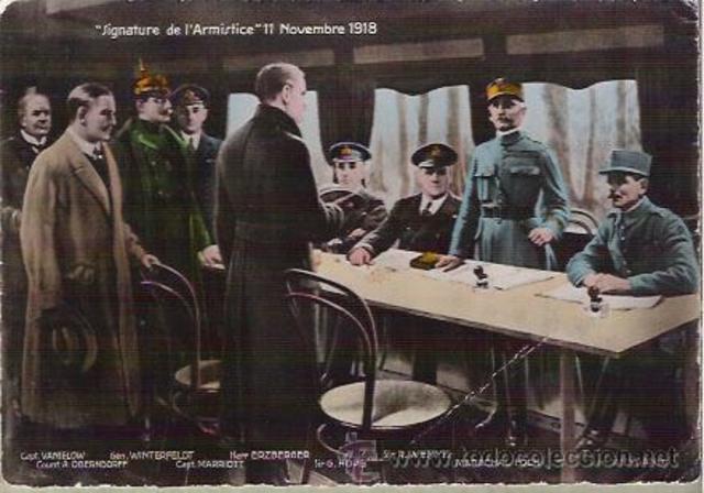 La Rusia bolchevique firma el armisticio con los Imperios Centrales