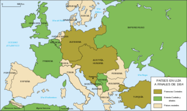 Bulgaria aliada dels imperis centrals