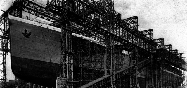 Titanic first started being built