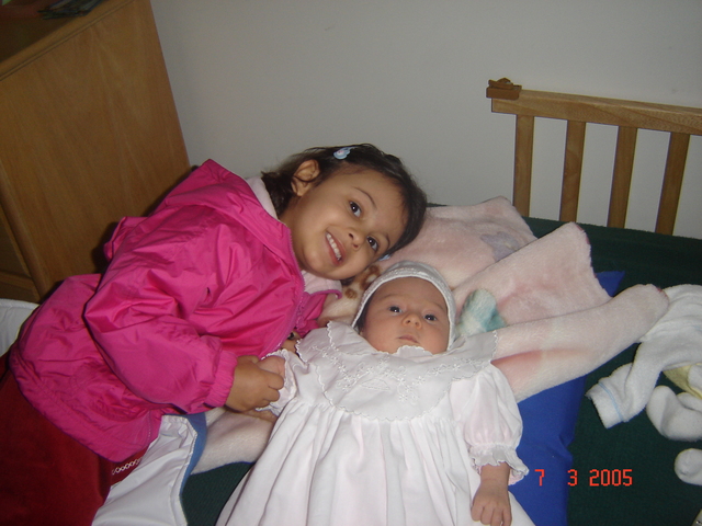 Nacimiento de mi hermana