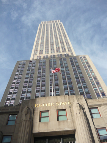 Viajé por primera vez a Nueva York.