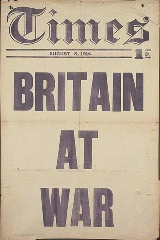 Britain and Canada Declare War on Germany