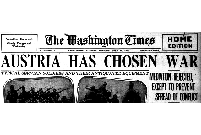 Austria-Hungary Declares War on Serbia
