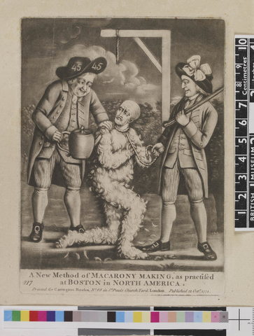 A British Officer Describes Conditions in Boston