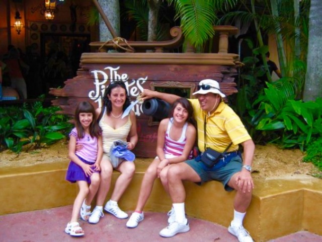 Viaje a Estados Unidos con mi familia por el cumpleaños de mi hermana.