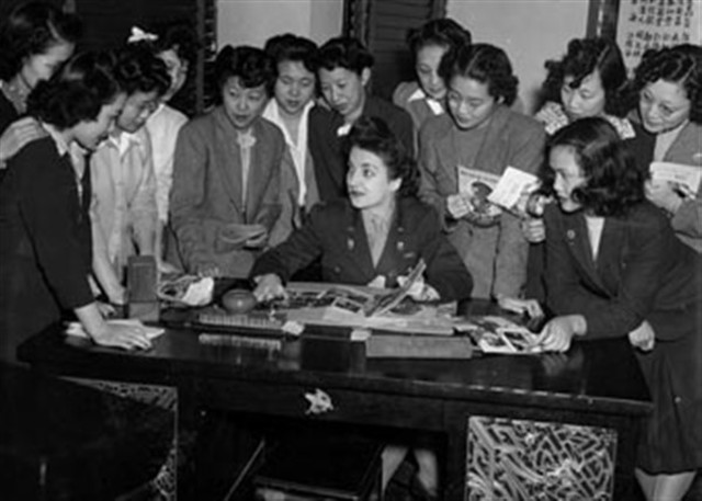 The U.S. Women's Army Corps recruited a unit of Chinese-American women to serve with the Army Air Forces as "Air WACs."