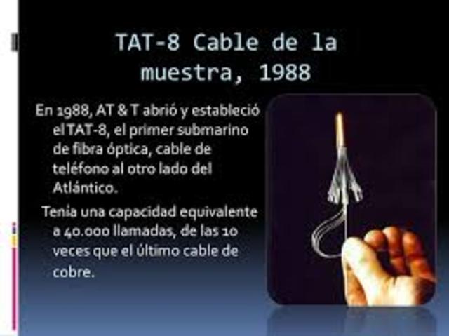 El comienzo del la fibra en el mar