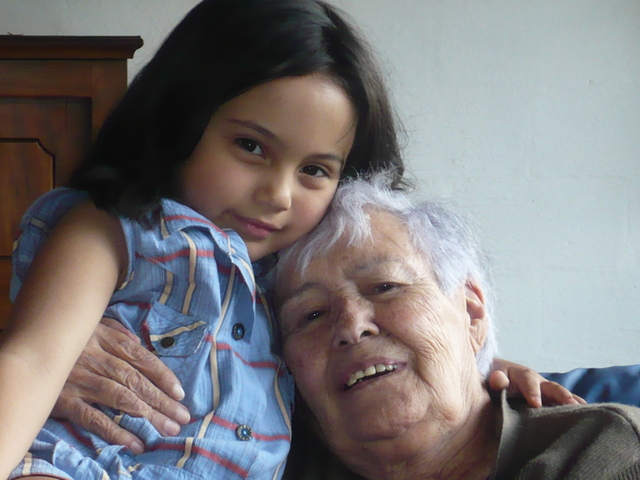 Murio mi abuela meche.