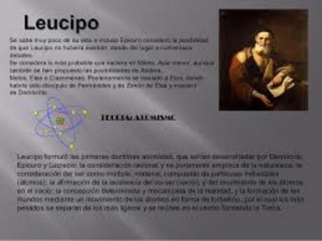 LEUCIPO.  450 A DE C
