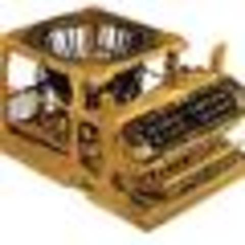 Primera Maquina de escribir