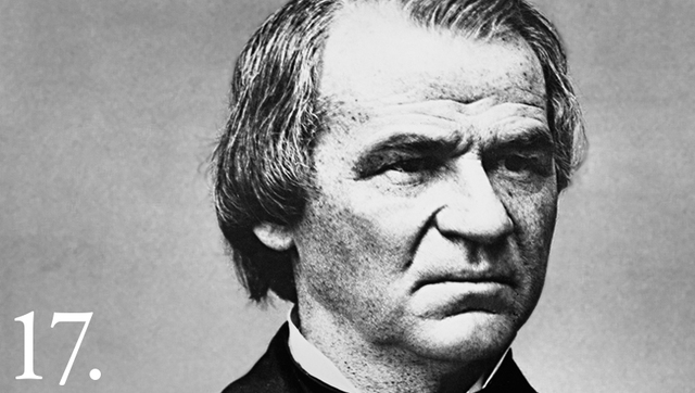 Andrew Johnson was elected president