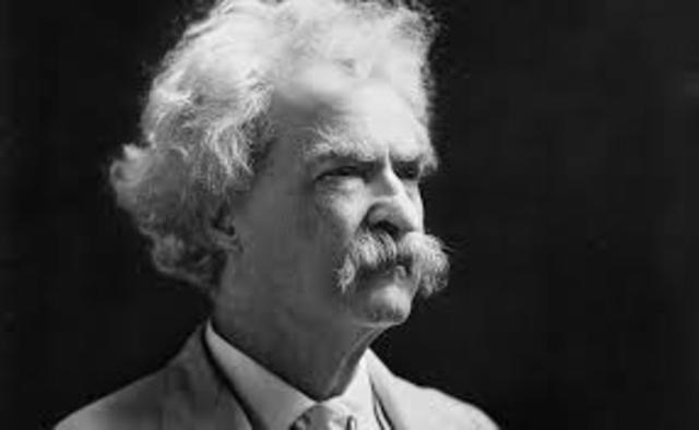 Death of Mark Twain