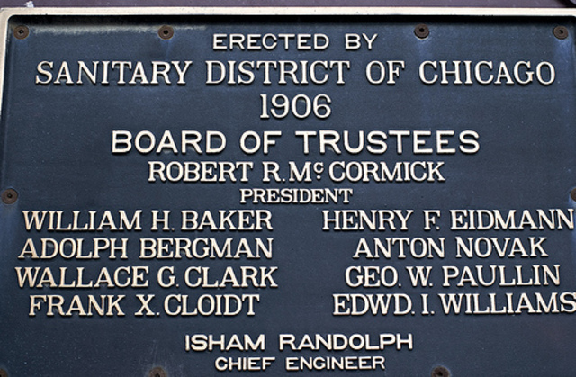 Sanitary District of Chicago created