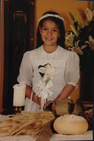 Hice mi primera comunion