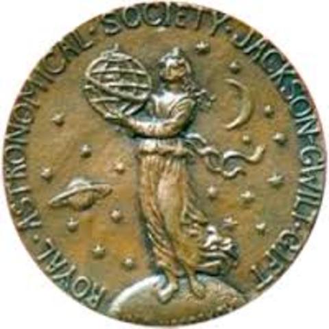earned Jackson-Gwilt Medal