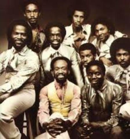 Earth, wind & Fire is Inducted to the Rock and Roll Hall of Fame.