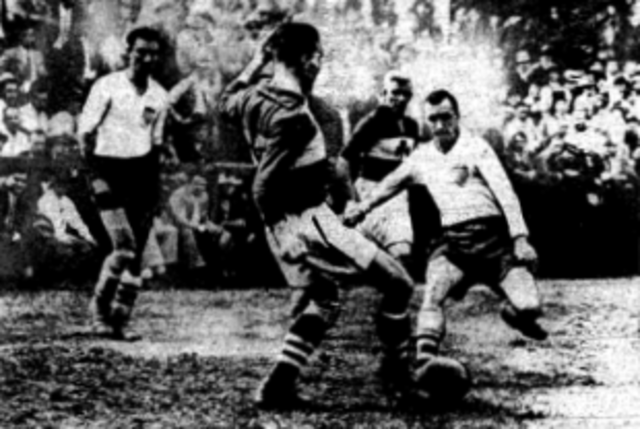 First national soccer game