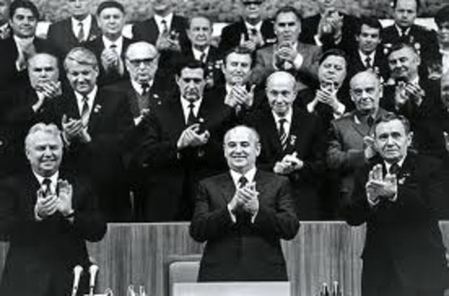 Gorbachev's reforms (perestika/glasnost)