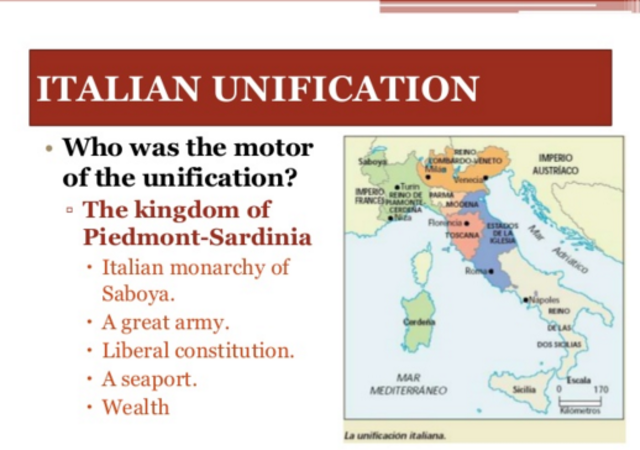 The Italian Kingdom Adopted A Liberal Constitution