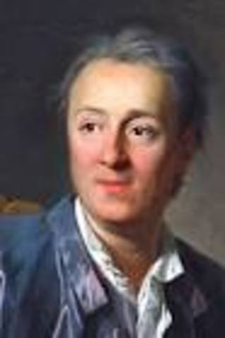 Diderot Writes "Encyclopedia"