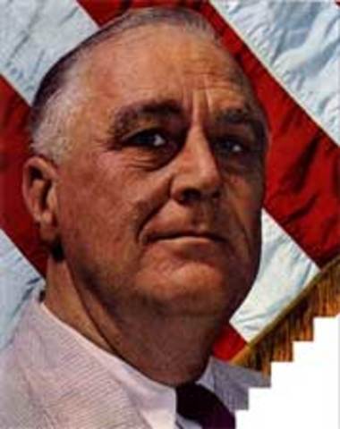 FDR elected President-Once