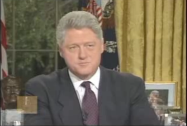 Clinton Commits Troops