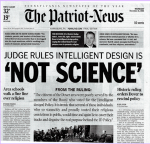 Keeping Religion out of Science Classrooms