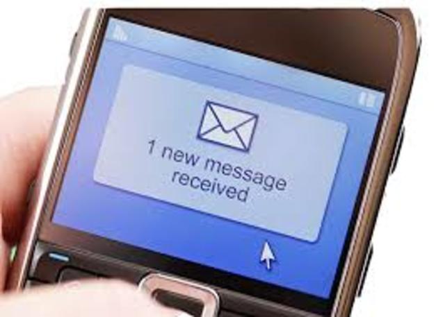 The First Text Message Was Sent