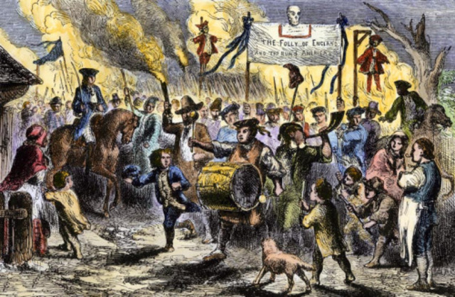 The Stamp Act Riots