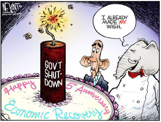 The stock market begins its spectacular rise