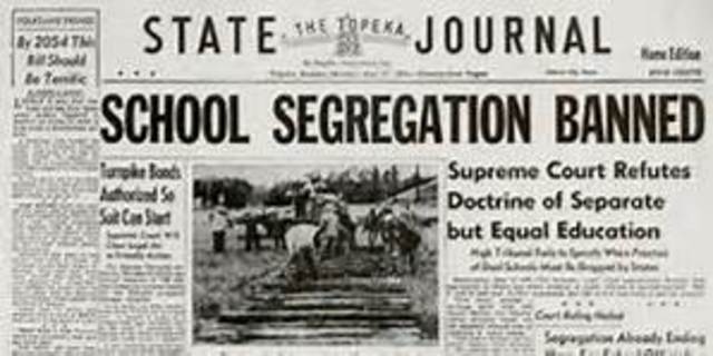 Brown v. the Board of Education