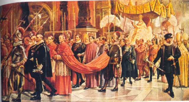 Primera visita de Llull a la cort papal