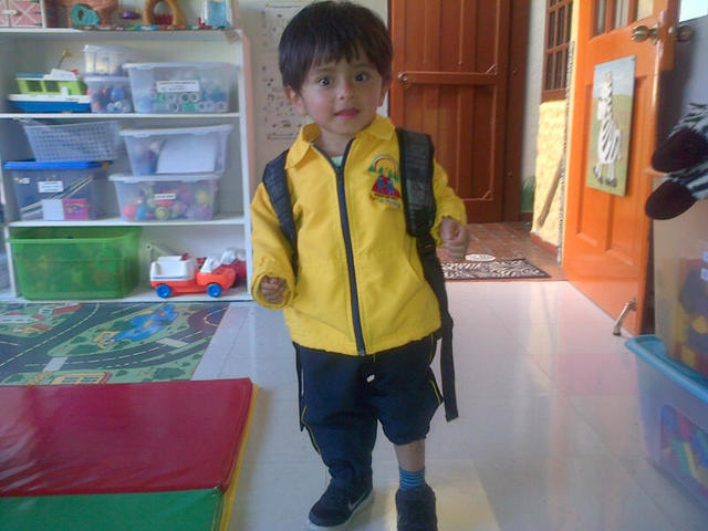 Nacimiento de mi hermano Santiago