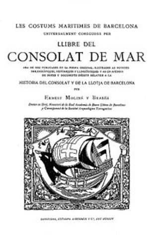Consulado del Mar - 1350
