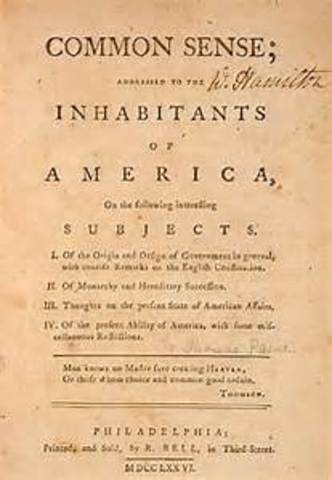 Thomas Paine's Common Sense published