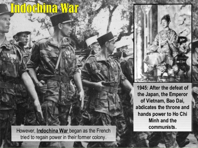 Japan leaves Indochina